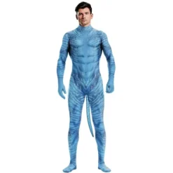 Film Avatar 2 Cosplay Kostym Carnage Jake Sully Neytiri Zentai Vuxen Unisex Sexig Jumpsuit Halloween Bodysuit-Perfekt Kvinna Med Svans XL | Fyndiq><noscript><img width=