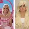 Film Barbie Cosplay Peruk för Kvinnor Värmebeständig Cosplay Kostym A1 SQBB_max> Peruker