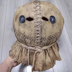 Film Trick 'r Treat Mask Cosplay Kostym Vuxen Unisex Demon Läskiga Masker Halloween Tillbehör Rekvisita><noscript><img width=