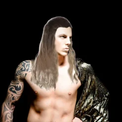 Filmfigur Cosplay Peruk Syntetisk Peruk Cosplay Fest Kostym Rekvisita Daglig Peruk><noscript><img width=