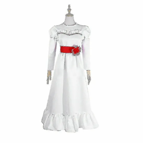 Blueday Finklänning Annabelle The Conjuring Doll Barn Vuxen Damkostym U none> Dräkter