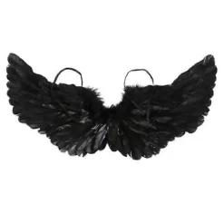 unbranded Fjädrade Djävulsvingar Halloween Kostym Cosplay><noscript><img width=