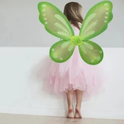 Fjärilsfévingar med elastiska band för prinsesskostymfestfavoriter> Tillbehör