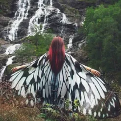 Fjärilsvingar Cape Fairy Wings Cloak E E E> Tillbehör