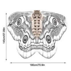 Fjärilsvingar Cape Fairy Wings Cloak E E E> Tillbehör