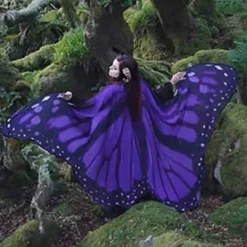 Fjärilsvingar Cape Fairy Wings Cloak E E E><noscript><img width=