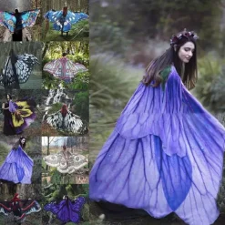 Fjärilsvingar Cape Fairy Wings Cloak E E E><noscript><img width=