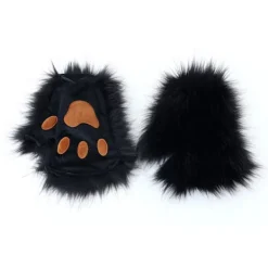 Fluffigt Rävöron Pannband & Svans Set för Cosplay Kostym [JUN]><noscript><img width=