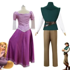 Flynn Rider Trassel Rapunzel Karneval Maskerad Cosplay Kostym Prinsessa Vuxen Endast Peruk One Size><noscript><img width=