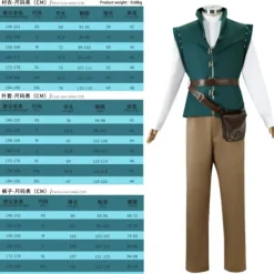 Flynn Rider Trassel Rapunzel Karneval Maskerad Cosplay Kostym Prinsessa Vuxen Endast Peruk One Size><noscript><img width=