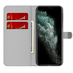 Fodral Moln Dimma Mönster Horisontell Flip Läderfodral Med Hållare & Kortplats & Plånbok För Iphone 11 Pro (mintgrön)><noscript><img width=