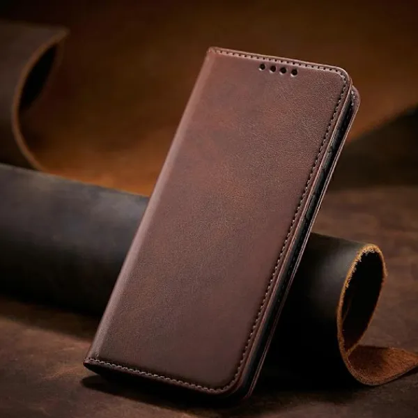 För LG K50 Kalvtextur Magnetisk Horisontell Flip Läderfodral> Smink