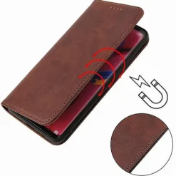 För LG K50 Kalvtextur Magnetisk Horisontell Flip Läderfodral><noscript><img width=