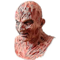 Freddy Krueger Latex Mask Karneval Halloween Realistisk Vuxen Fest Läskig Cosplay Prop><noscript><img width=