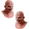 Freddy Krueger Latex Mask Karneval Halloween Realistisk Vuxen Fest Läskig Cosplay Prop> Masker