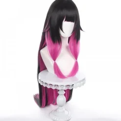 Färgad lager Columbina Damselette Genshin Impact Cosplay peruk för kvinnor och flickor><noscript><img width=
