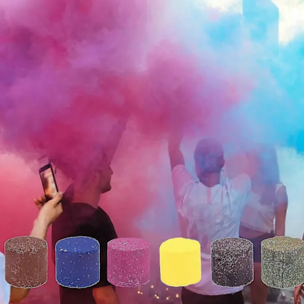 Färgglad Effekt Rök Tub Flaska Studio Piller Brinnande Rök Tårta Bil Fotografering Leksak Fest Halloween Rekvisita Rök Tårta Tillverkare Yanlieso> Smink