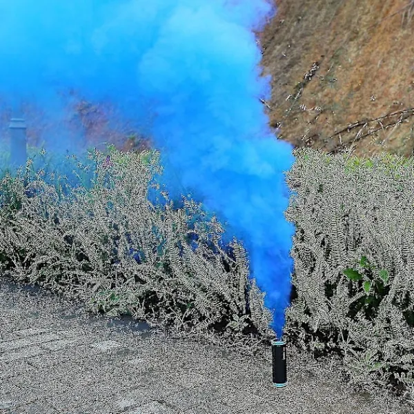 Färgglad Rök Effekt Show Rök Fotografi Rekvisita Dragring Typ Färg Rök Tub Bomb Film Special> Smink