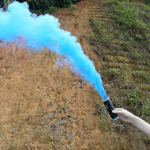 Färgglad Rök Effekt Show Rök Fotografi Rekvisita Dragring Typ Färg Rök Tub Bomb Film Special> Smink