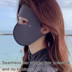 Full Face Solskyddsslöja för Kvinnor, UV-skydd och Skugga för Sommaren яя H8M5><noscript><img width=