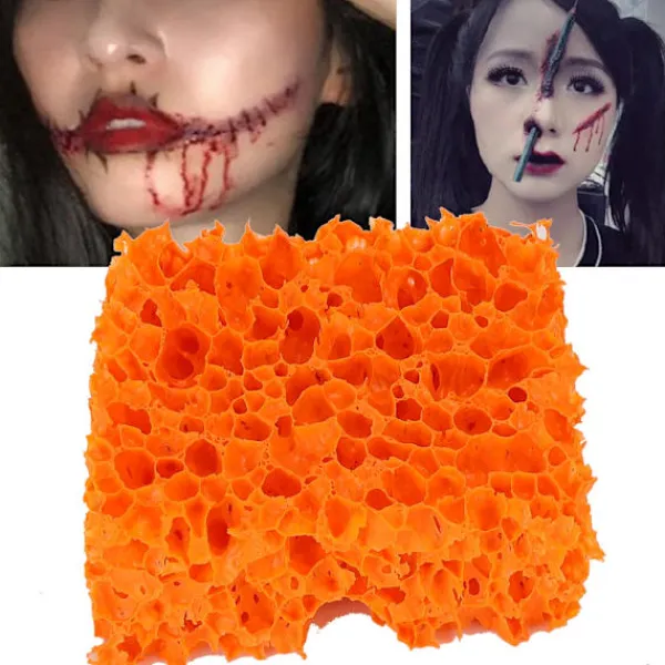 FX Blod Ärrmakeup Stipplingssvamp för Festivaler> Smink