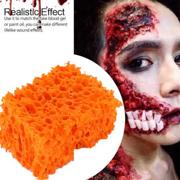 FX Blod Ärrmakeup Stipplingssvamp för Festivaler> Smink