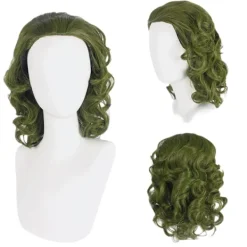 Galen Joker Style Grön Peruk - Perfekt Halloween-accessoar> Peruker