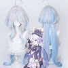 Genshin Furina/Focalors Cos Peruk | Cosplay Peruk> Peruker
