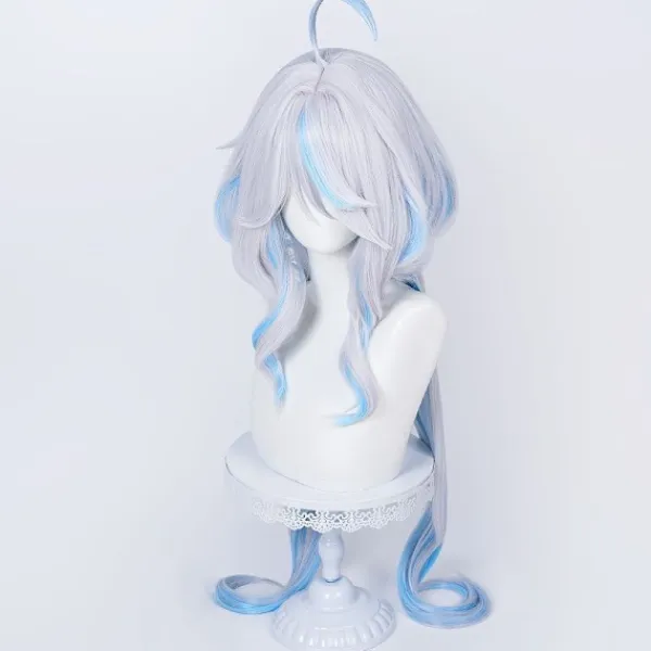 Genshin Furina/Focalors Cos Peruk | Cosplay Peruk> Peruker