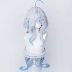 Genshin Furina/Focalors Cos Peruk | Cosplay Peruk><noscript><img width=