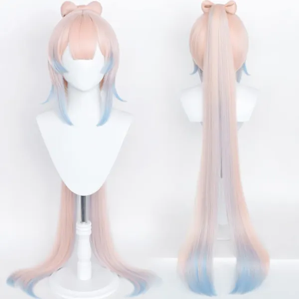 Genshin Impact Kokomi Coral Palace Xinhai cosplay-peruk> Peruker