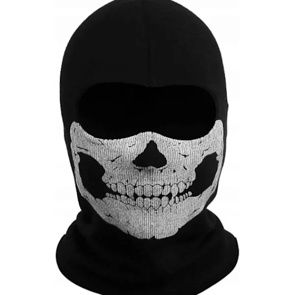 Ghost Mask Skull Balaclava MW2 Skelettdräkt Full Head Ski Snood Mask Stickad Vindtät för Cykel Skateboard Motorcykel Snowboard Utomhus Sport> Masker