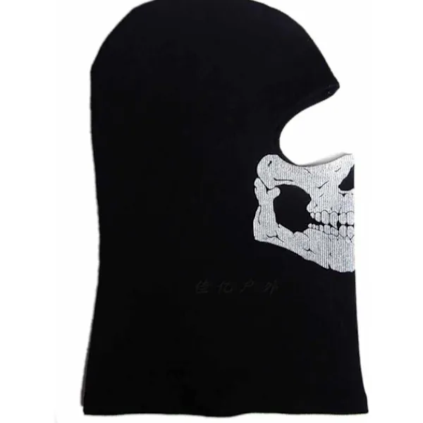 Ghost Mask Skull Balaclava MW2 Skelettdräkt Full Head Ski Snood Mask Stickad Vindtät för Cykel Skateboard Motorcykel Snowboard Utomhus Sport> Masker
