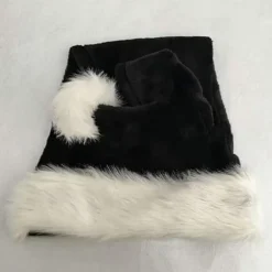 GHZ 2 st Svarta Tomteluvor - Deluxe Svartvit Julmössor för Vuxna><noscript><img width=