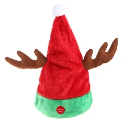 unbranded God Jul Hatt Ljus LED Nyårsmössa Atmosfär Sväng Fram och Tillbaka Hattar För Barn Vuxen Julklapp Dekoration> Huvudbonader