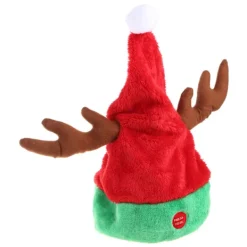 unbranded God Jul Hatt Ljus LED Nyårsmössa Atmosfär Sväng Fram och Tillbaka Hattar För Barn Vuxen Julklapp Dekoration><noscript><img width=