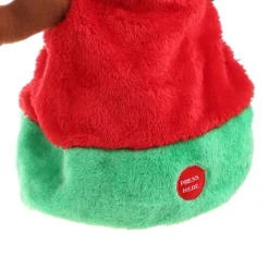 unbranded God Jul Hatt Ljus LED Nyårsmössa Atmosfär Sväng Fram och Tillbaka Hattar För Barn Vuxen Julklapp Dekoration><noscript><img width=