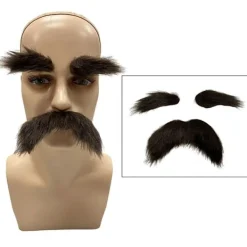 Jettbuying Ögonbrynskit Cosplay Rekvisita Dekoration Mustaschset Ansiktshår A> Tillbehör