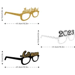 Gott nytt år glasögon Fancy nyår fest glasögon Celeb><noscript><img width=