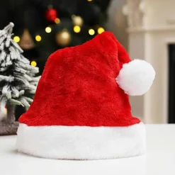 Vett (Grå) Festlig Julhatt Flerfärgad Hudvänlig Unisex> Huvudbonader