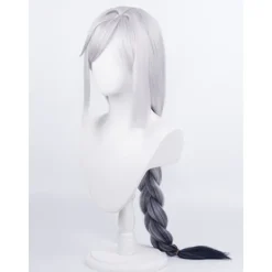 FMYSJ Grå Hästsvans Värmebeständig Peruk För Cosplay Anime Shenhe Peruker Halloween Kostym Peruker Grå - (FMY)><noscript><img width=