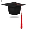 Graduation Hat Mortarboard Cap University Academic Hat 2> Huvudbonader