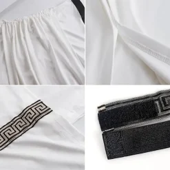 Grekisk toga-dräkt för par (man och kvinna) kvinnor M> Dräkter