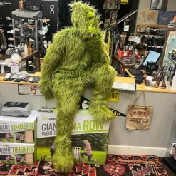 Grinch Kostym Jul Cosplay Vuxen Jultomtedräkt Set Jul Cosplay Party Bästa Julklappen XXXL> Dräkter