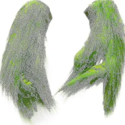 Grinch Kostym Rekvisita, Gröna Monster Kostym Tillbehör The Grinch Stole Christmas Skägg Hatt Handskar_kex3[D]> Tillbehör