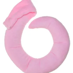 Griskostymtillbehör Set - Rosa fluffiga grisöronpannband, fluga><noscript><img width=