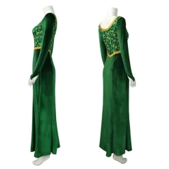 Grön Prinsessan Fiona Kostymklänning för Vuxen Halloween & Cosplay[JUN] 3XL> Dräkter