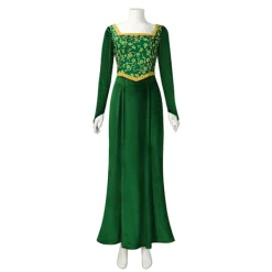 Grön Prinsessan Fiona Kostymklänning för Vuxen Halloween & Cosplay[JUN] 3XL><noscript><img width=