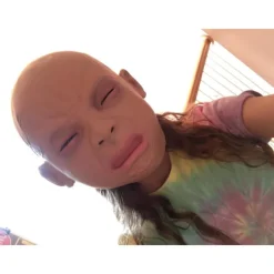 Gråtande bebis mask realistisk latex lämplig för Halloween kostymfest karneval rollspel><noscript><img width=