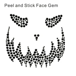 KOOLYOU Halloween 1 stycke pumpa smink klistermärke för män> Smink